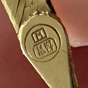 Herringbone necklace